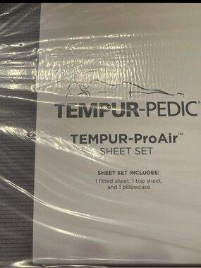 TEMPUR-Pedic TEMPUR-ProAir Sheet Set in Grey